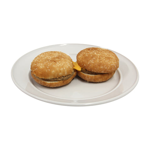 Advance Pierre Big Az Bubba Twin Charbroil Sandwich with Cheese, 8.8 Ounce -- 18 per case.