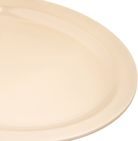 Carlisle PLATTER TRAY OVAL KINGLINE™ MELAMINE TAN 12X9