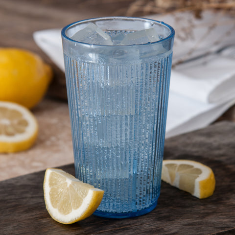 Crystalon® Stack-All® TUMBLER SAN BLUE 12.3 OZ