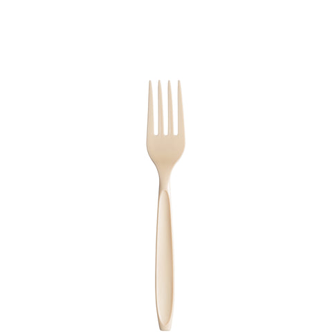 Solo Reliance Tan Polystyrene Medium Weight Fork -- 1000 per case