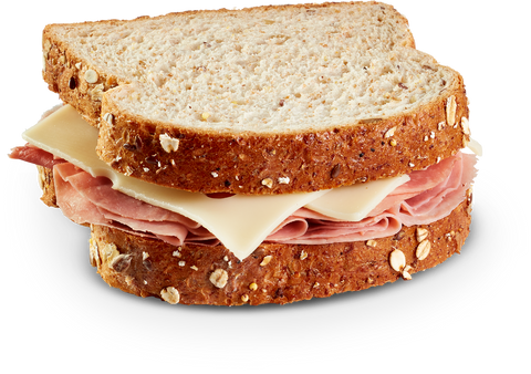Hillshire Farm Ham and Swiss Sandwich, 0.5 Pound -- 10 per case