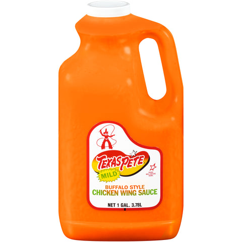 Texas Pete Chicken Wing Sauce, Mild, 1 Gallon -- 4 Case