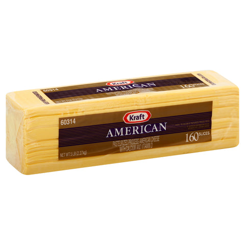 Cheese American Pullman Loaf 160 Ct