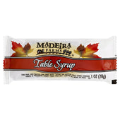 Madeira Farms® SYRUP MAPLE IMITATION FLAVOR SINGLE SERVE POUCH 0013951/78000372