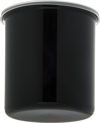 Carlisle CROCK CLASSIC™ W/ LID BLACK 2.7 QT