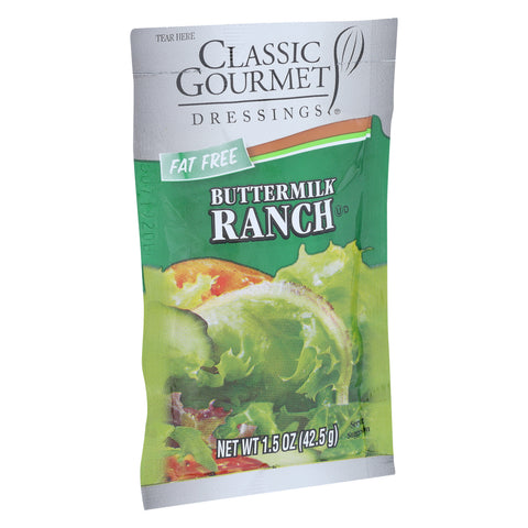 Classic Gourmet Select DRESSING RANCH BUTTERMILK FAT FREE SINGLE SERVE POUCH