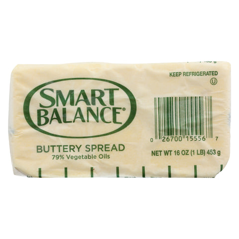 Smart Balance 79 Percent Vegetable Oil Buttery Spread, 1 Pound -- 30 per case.