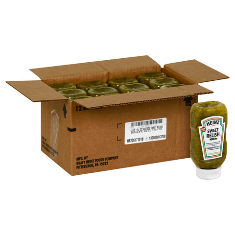 Heinz Sweet Relish, 12.7 Fluid Ounce -- 12 per case.