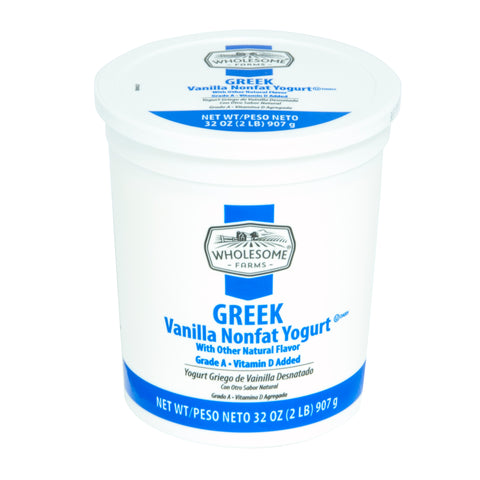 Wholesome Farms Imperial YOGURT GREEK VANILLA NON FAT