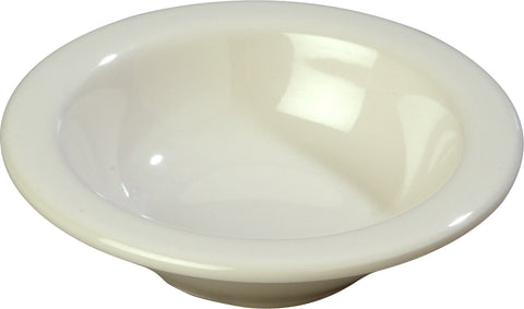 Carlisle BOWL FRUIT DURUS® RIMMED MELAMINE BONE 4.5 OZ