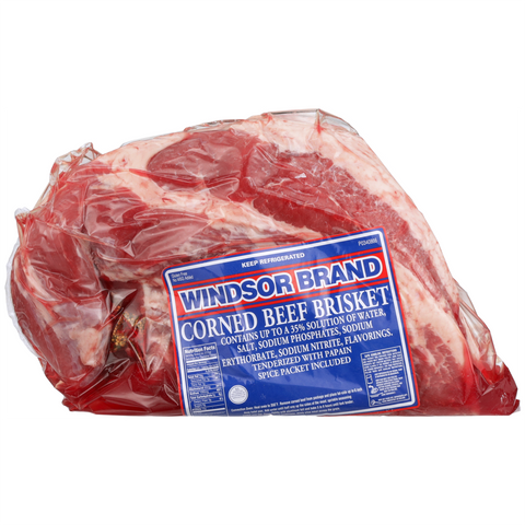 Mohawk CORNED BEEF BRISKET RUBBED SOLUTION ADDED 38% RAW REF UNSLICED