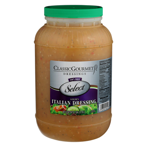 Classic Gourmet Select Golden Italian Dressing, 8.77 Pound -- 4 per case.