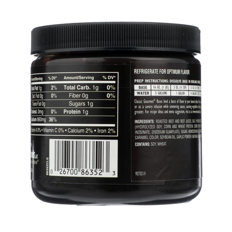 Ventura Foods Classic Gourmet Real Beef Base, 1 Pound -- 6 per case.