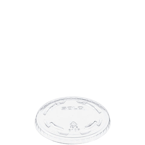 Dart LID PLASTIC CLEAR NON-VENTED FOR CUPS TP9D, TP10D, RTP9D, RPT10D