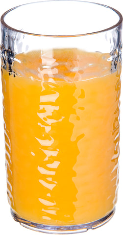 Carlisle TUMBLER PEBBLE OPTIC™ SAN CLEAR 8 OZ
