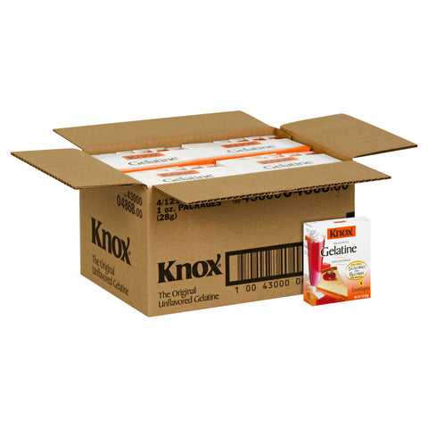 Knox Unflavored Gelatin, 1 Ounce -- 48 per case.