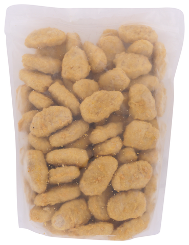 Raised and Rooted Fully Cooked Crispy Plant Based Chickenless Nugget, 25 Gram -- 200 per case.