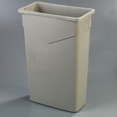 Carlisle CONTAINER WASTE TRIMLINE BEIGE 23 GAL