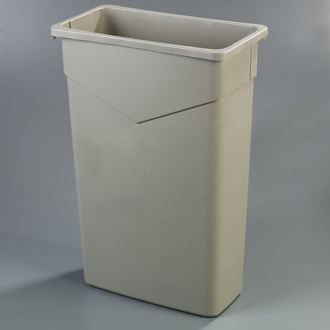 Carlisle CONTAINER WASTE TRIMLINE BEIGE 23 GAL