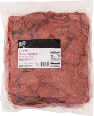 Bonici® PEPPERONI SLICED 14 CT