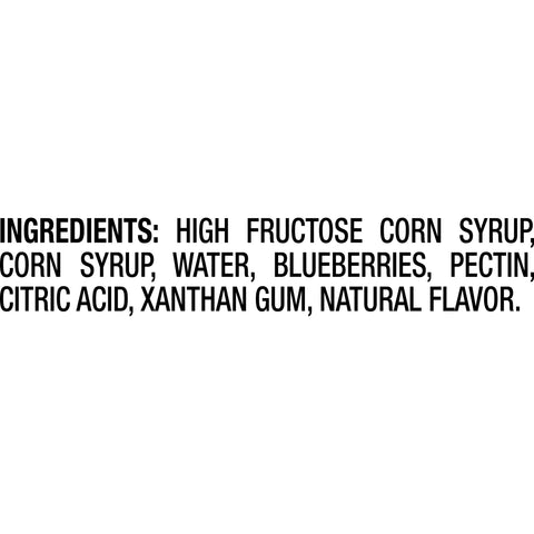 Syrup Breakfast Blueberry