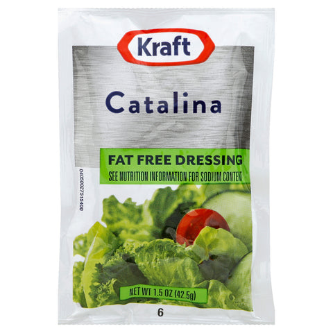 Kraft DRESSING FRENCH CATALINA FAT FREE SINGLE SERVE POUCH