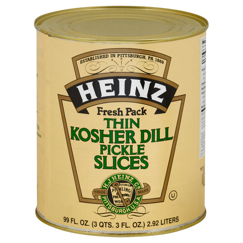Pickle Kosher Dill Slices Thin 632700/78000974