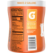Gatorade DRINK MIX ORANGE POWDER CANISTER
