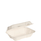 Container Sugarcane Bagasse 1-compartment 9x6