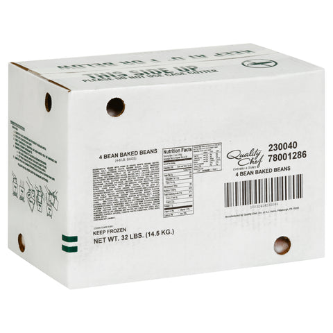 Quality Chef 4 Baked Beans, 8 Pound -- 4 per case