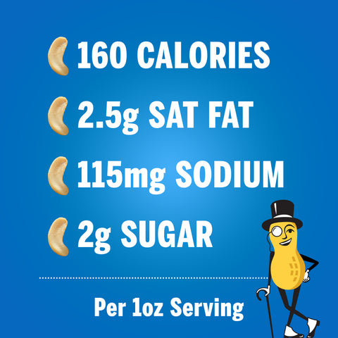 Planters CASHEW HALVES & PIECES SALTED