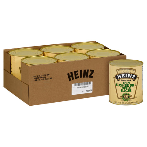 Pickle Kosher Dill Slices Thin 632700/78000974
