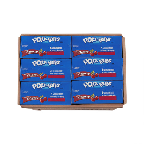 Pop-Tarts Frosted Cherry, 3.3 Ounce - 6 per box -- 12 Case