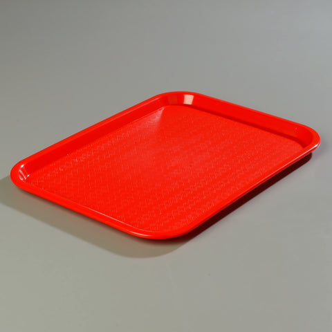 Carlisle TRAY SERVING CAFE® STANDARD RED 10X14