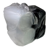 Container Square Black Base Hinged W/ Clear Lid 64.2 Oz