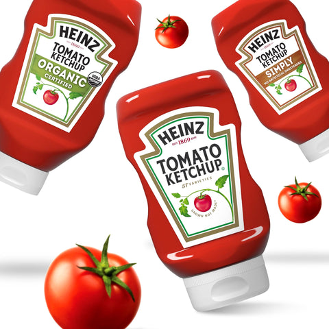 Ketchup Stay Clean Upside Down Squeeze Bottle 75991002