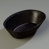 Carlisle BASKET OVAL WEAVEWEAR™ BLACK 9X6