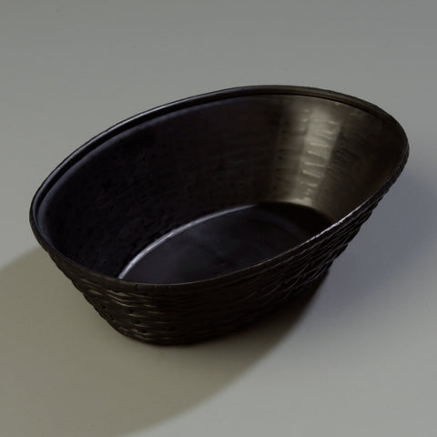 Carlisle BASKET OVAL WEAVEWEAR™ BLACK 9X6