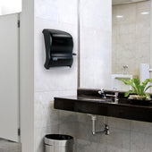 Dispenser Towel Roll Lever-type Smoke