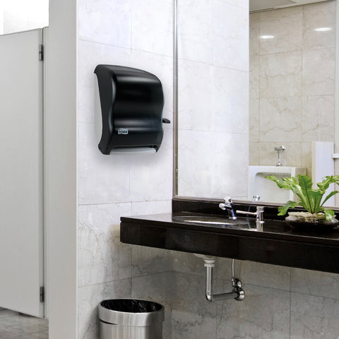 Dispenser Towel Roll Lever-type Smoke