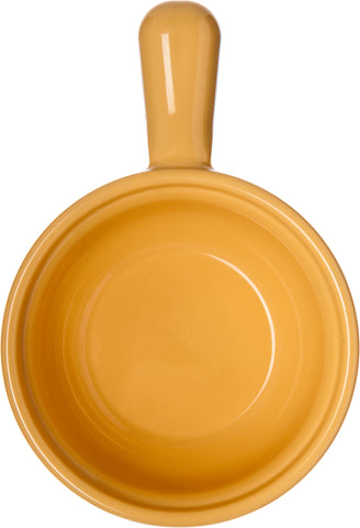Carlisle BOWL SOUP HANDLED HONEY YELLOW 4-5/8