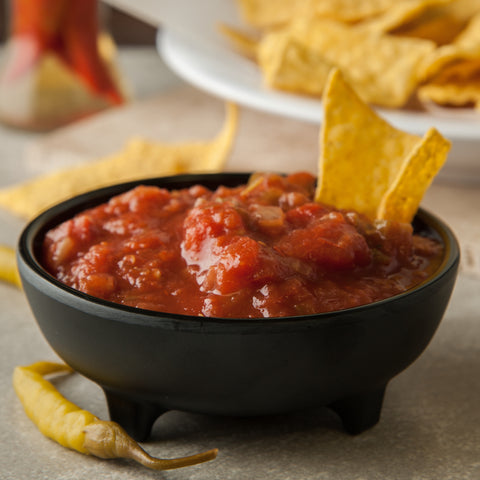 Carlisle RAMEKIN MOLCAJETE MELAMINE BLACK 8 OZ