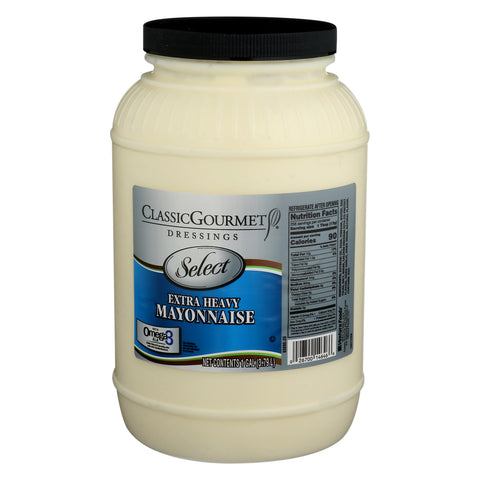 Classic Gourmet Select Extra Heavy Duty Mayonnaise, 7.3 Pound Jar -- 4 per case.