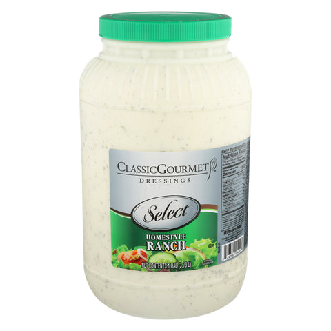 Classic Gourmet Homestyle Ranch Dressing, 1 Gallon -- 4 per case.