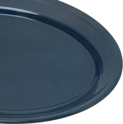 Carlisle PLATTER TRAY OVAL DALLAS WARE® MELAMINE CAFÉ BLUE 12X8.5