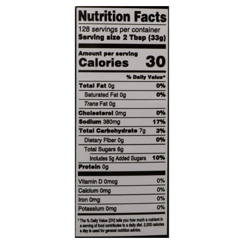 Smokehouse Original Barbecue Sauce, 1 Gallon -- 4 per case
