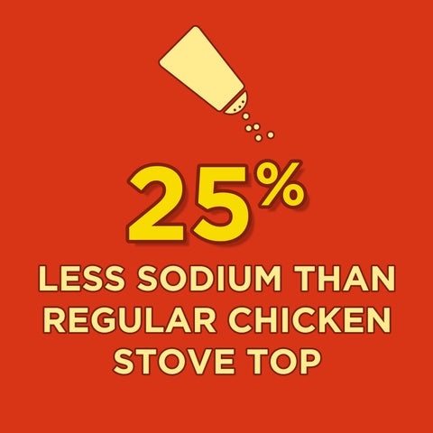 Stove Top Low Sodium Chicken Stuffing, 6 Ounce --12 Case