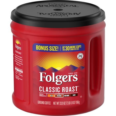Folgers® COFFEE CLASSIC ROAST CAN