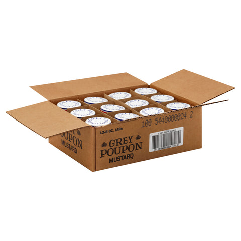 Kraft Grey Poupon Dijon Mustard, 8 Ounce -- 12 per case.