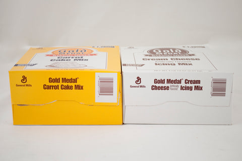 Gold Medal® CAKE MIX CARROT & CREAM CHEESE ICING ZT